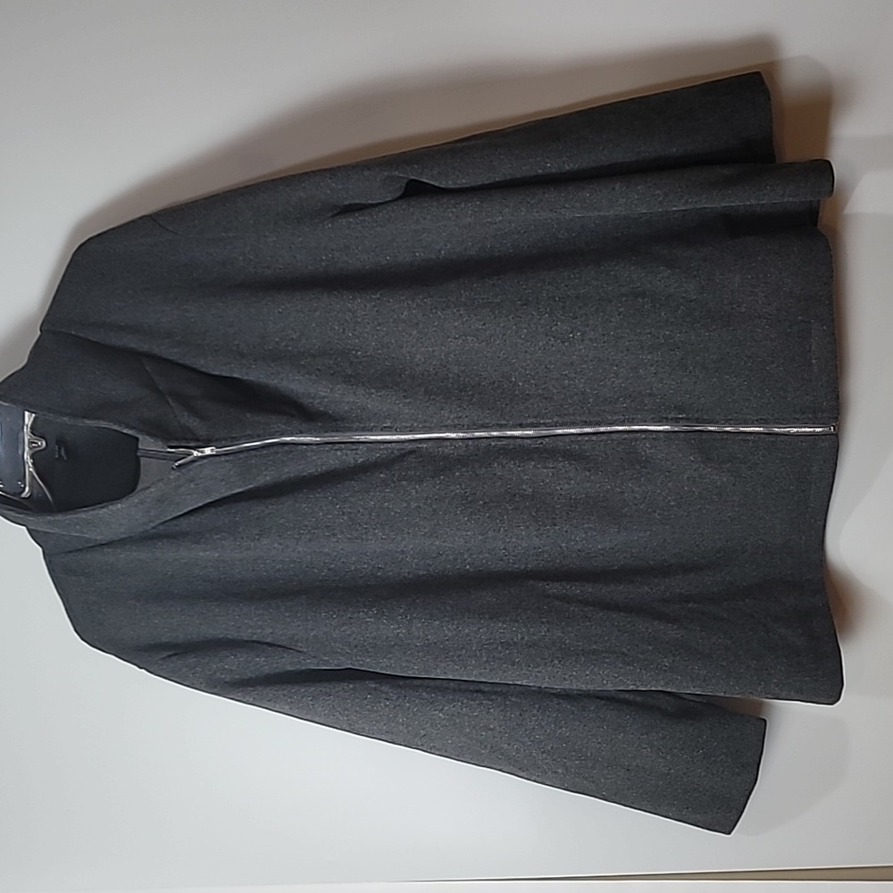 Emery🌹Rose Gray Full Zip-up Jacket 4XL - Picture 2 of 10